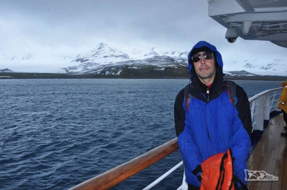 Chegando à Salisbury Plain, na Geórgia do Sul